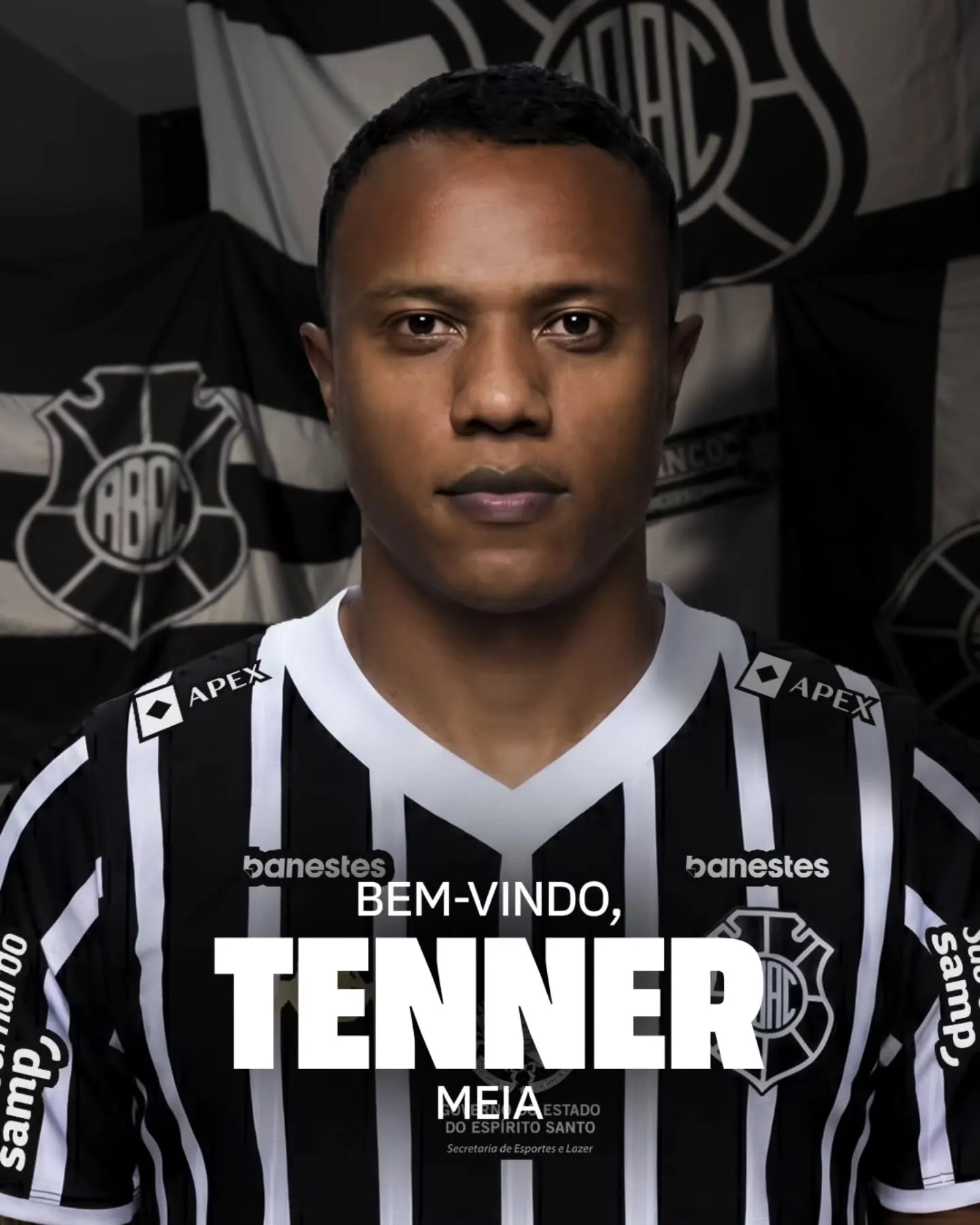 Tenner, jogador do Rio Branco-ES, meio-campo, futebol capixaba