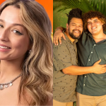 Samira e Babu Santana em uma montagem visual que representa a polêmica do mal-entendido sobre o 