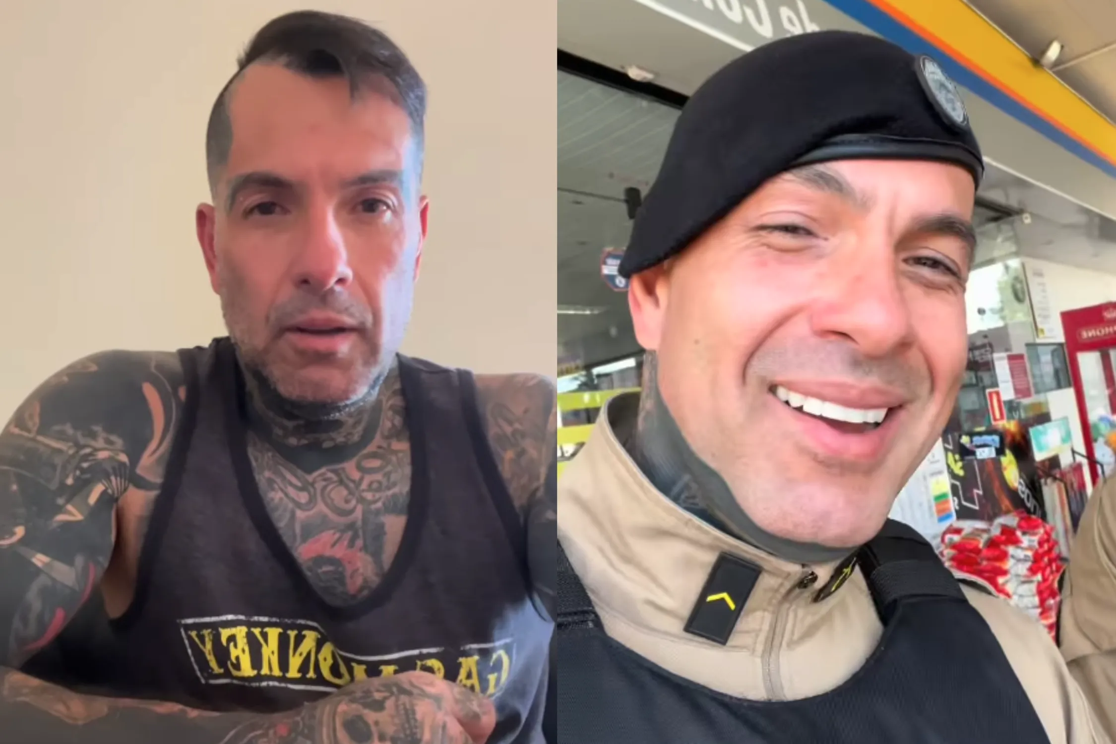 Sancho Loko preso, PM influenciador Curitiba, prisão policial Gaeco