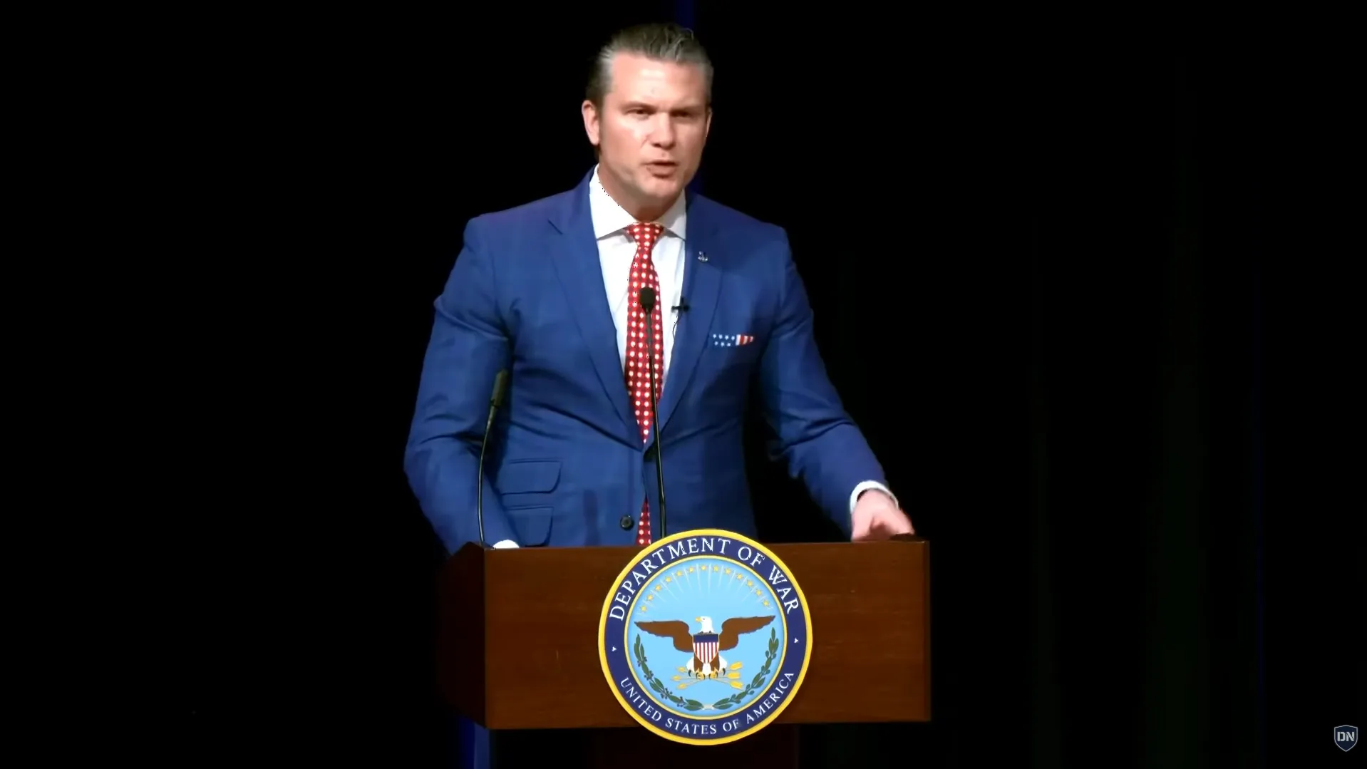Pete Hegseth, Pentágono, discurso, Pulp Fiction, citação falsa, militar, religião