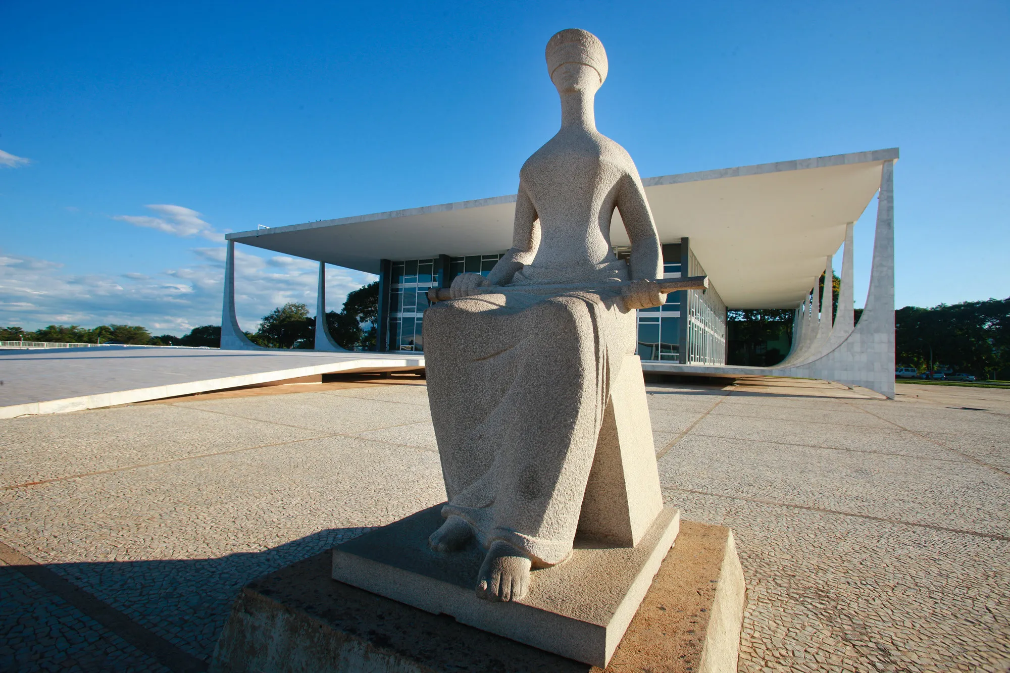 Supremo Tribunal Federal, STF, Brasília, Estátua da Justiça, Poder Judiciário
