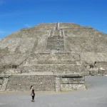 Pirâmides de Teotihuacan, México, sítio arqueológico