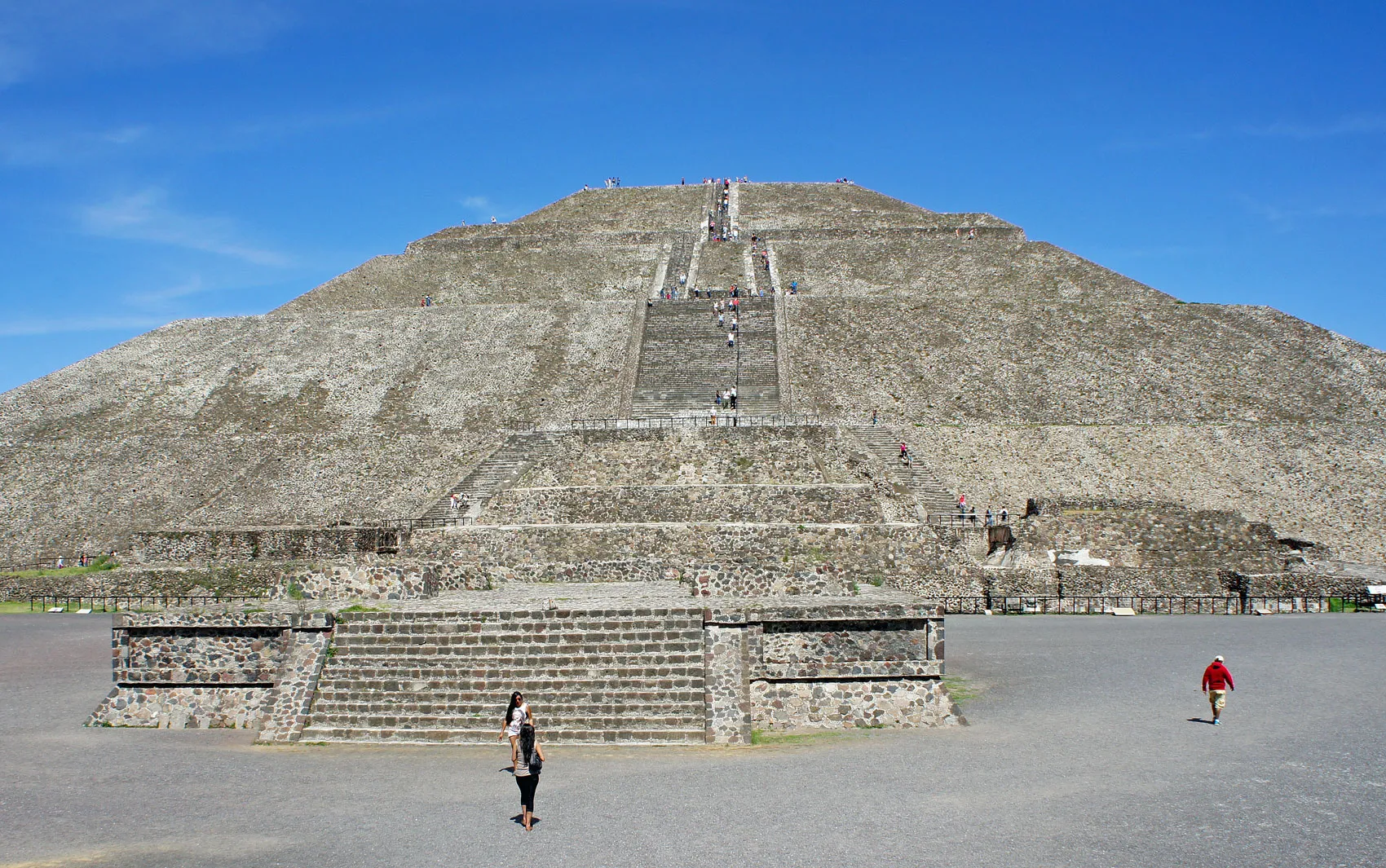 Pirâmides de Teotihuacan, México, sítio arqueológico
