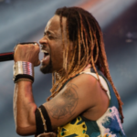 Toni Garrido na Lapa, após incidente com policial