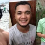 Boia salva-vidas na areia da praia, simbolizando segurança e alerta de afogamento.