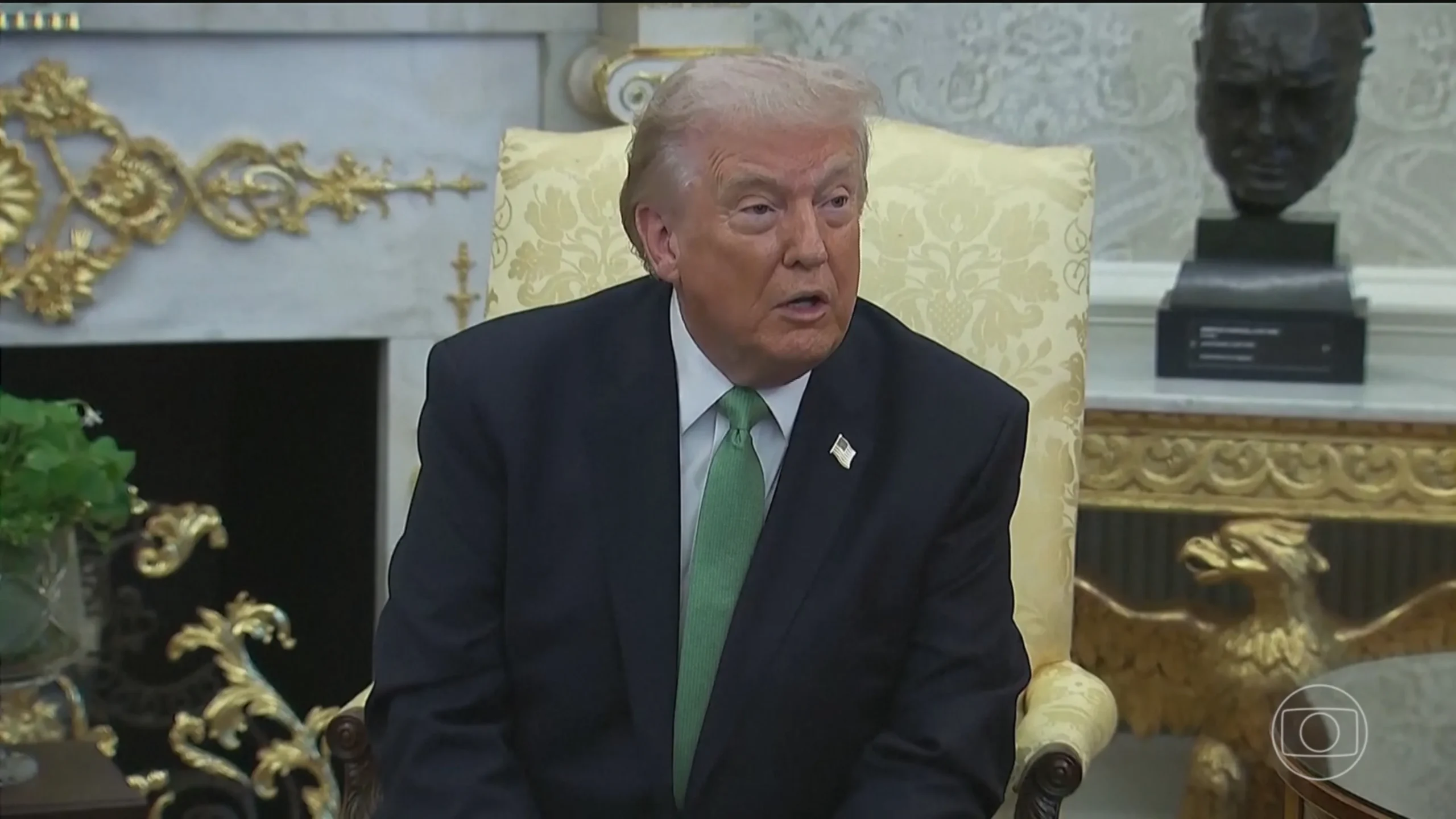 Donald Trump, tarifas de 50%, Irã, armas militares, política externa dos EUA