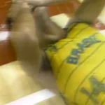 Oscar Schmidt chorando, basquete, emoção, Pan 87, despedida seleção