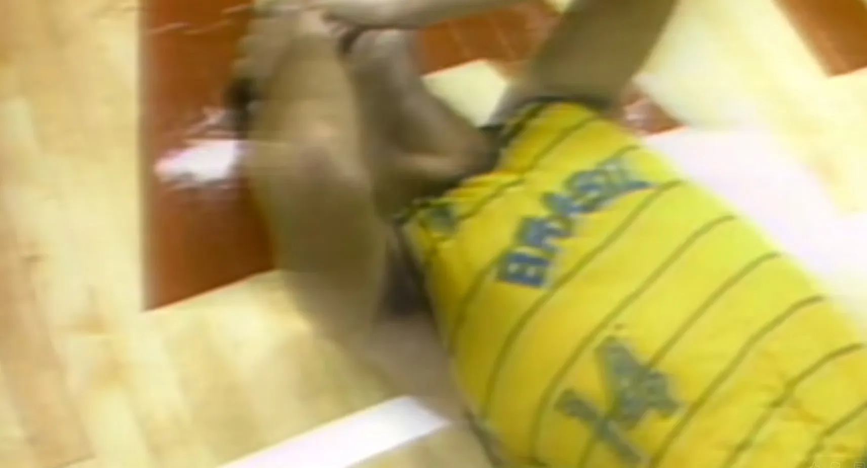 Oscar Schmidt chorando, basquete, emoção, Pan 87, despedida seleção