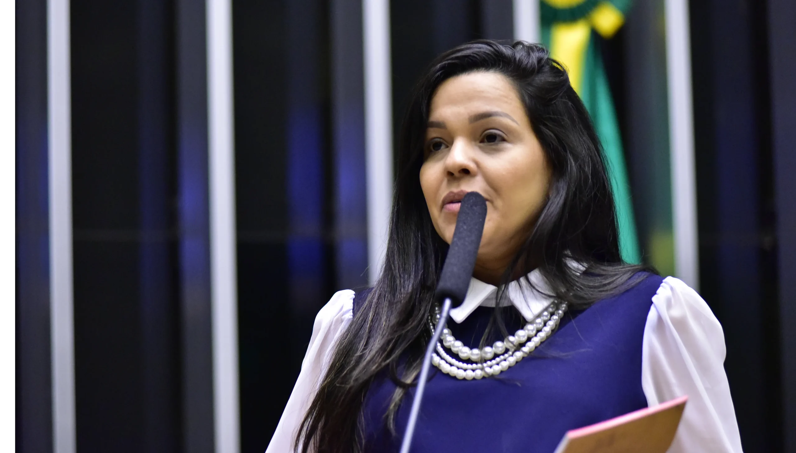 Priscila Costa, vereadora de Fortaleza, cotada como vice de Flávio Bolsonaro