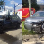 Acidente Varginha, batida de carros, Samu, Bombeiros. Acidente BR-354, caminhão, motorista morto, perícia.