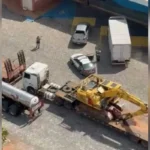 Perseguição policial com helicóptero Águia na Castello Branco, Boituva