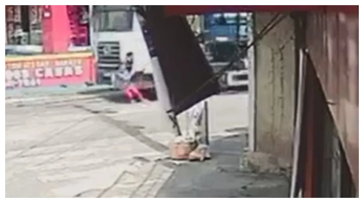 Acidente fatal com caminhão da Sabesp e idosa em São Bernardo do Campo