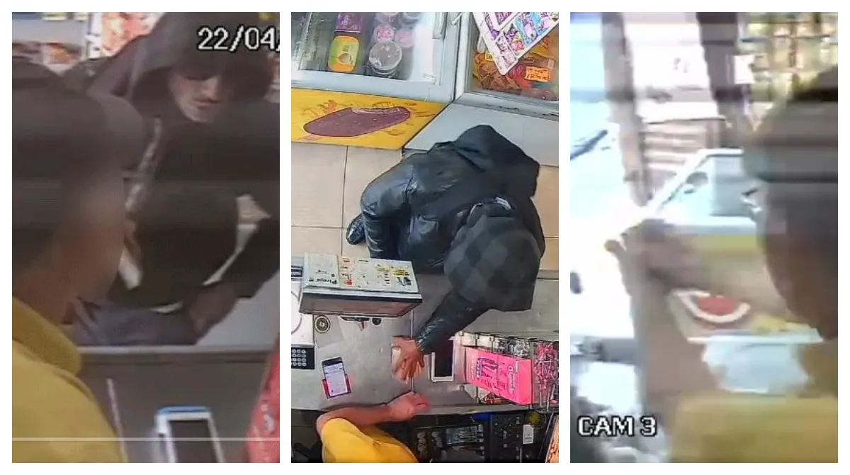 Ladrão ferido no chão em Barueri, pedido de perdão, assalto a mercado