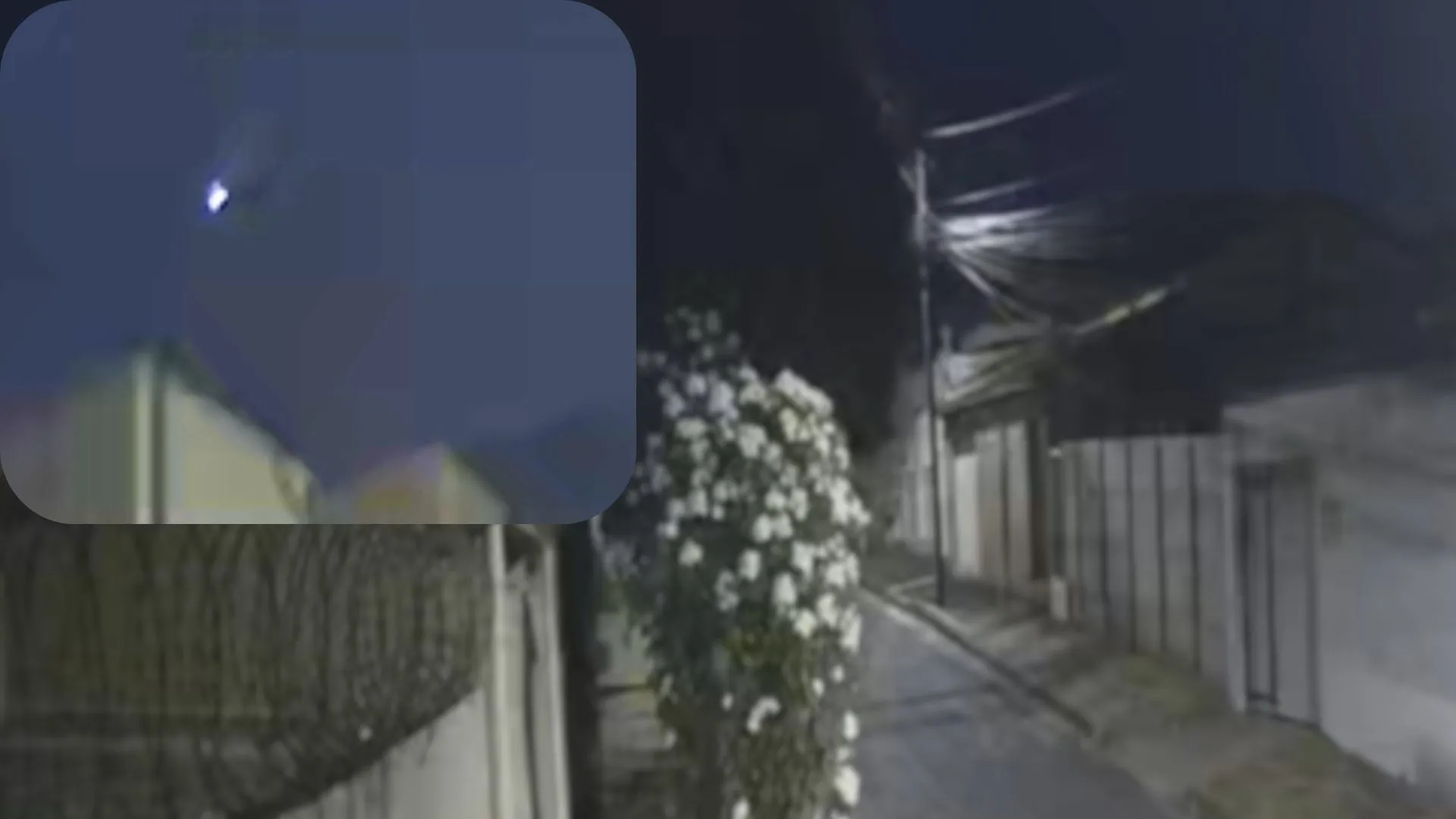 Meteoro brilhante visto em Uberlândia ao amanhecer