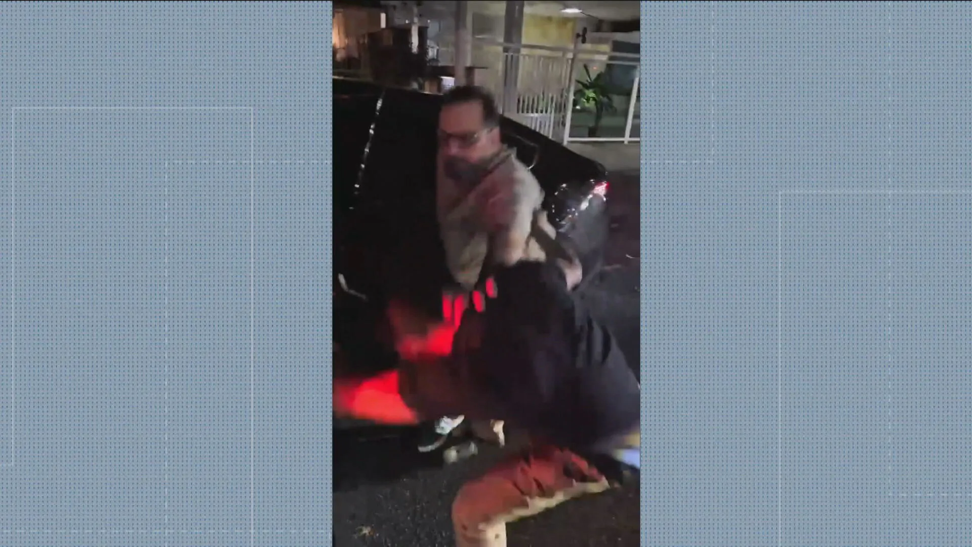 Motorista de aplicativo agredido no Leblon, Rio de Janeiro