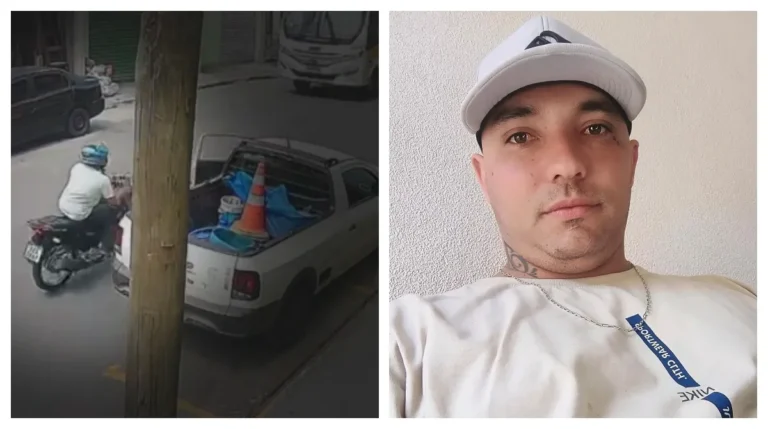 Acidente de moto Caieiras, batida em porta de carro, atropelamento por ônibus escolar, Espedito Vitor de Sousa Neto