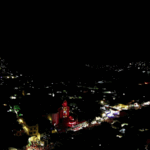 Show de drones na Alvorada de São Jorge em Quintino, Rio de Janeiro