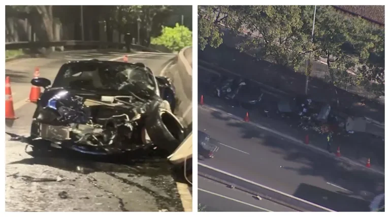 Acidente grave entre Porsche e Siena na Zona Leste de SP