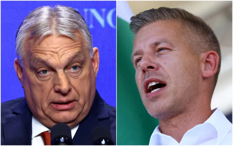 Confronto político entre Viktor Orbán e Péter Magyar na Hungria