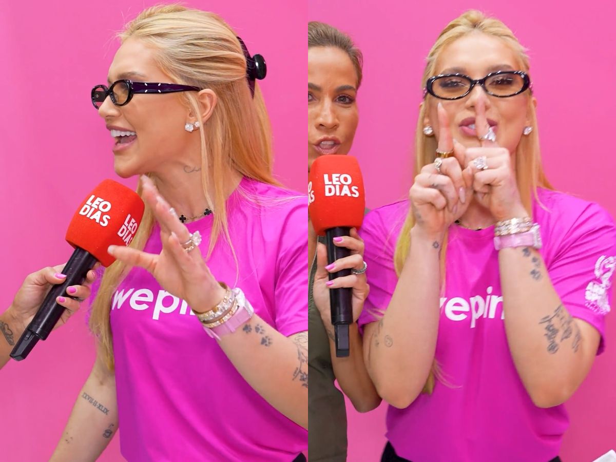 Virginia Fonseca e Margareth Serrão, mãe e filha, juntas em festival esportivo