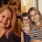 Poliana Rocha jovem grávida, neta Maria Flor, semelhança familiar