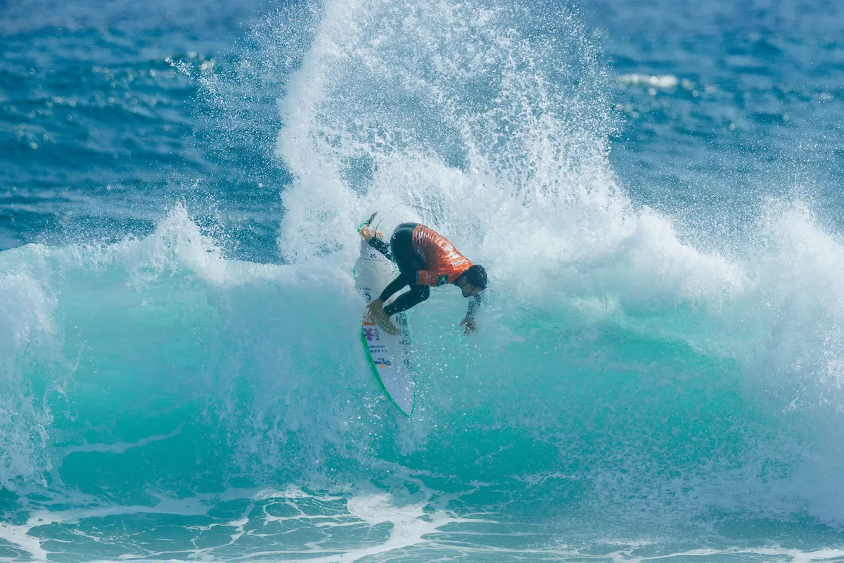 Gabriel Medina surfando Margaret River WSL