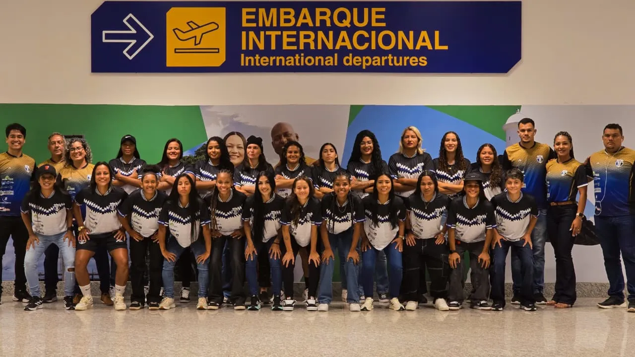 Time feminino do Ypiranga disputa partida do Brasileirão Série A3 contra São Raimundo-RR em Boa Vista